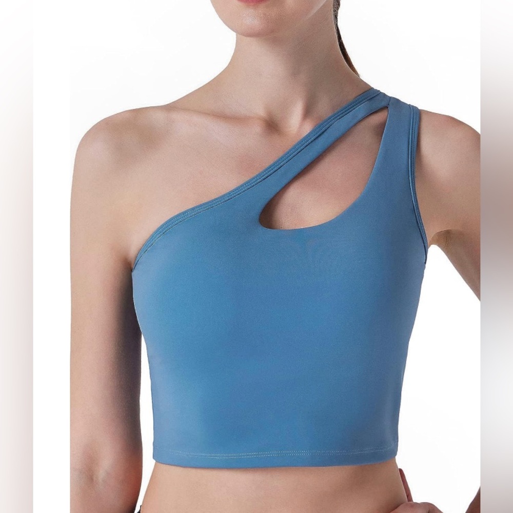 One Shoulder Sports Bra